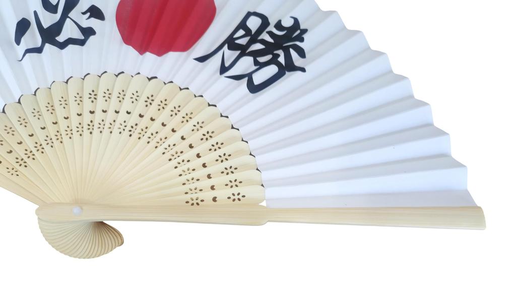 Aofuji Todo Hinomaru Victory Fan Perfect for Cheering On Japan At the Olympics or for Entrance Exams - - HISHO-801
