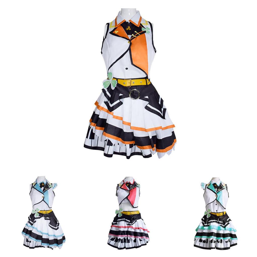 Project Sekai More More Jump Japanese Anime Cosplay Outfit Polyester Acrylic Roleplay Costume