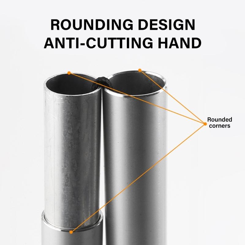 2Pcs Folding Beach Tent Poles Light Weight Canopy Poles Adjustable Length Outdoor Awning Support Poles Easy To Install