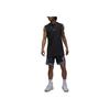 Jordan Logo Print Striped Straight-Leg Elastic Casual Shorts Men Bottoms Black DZ0563-022