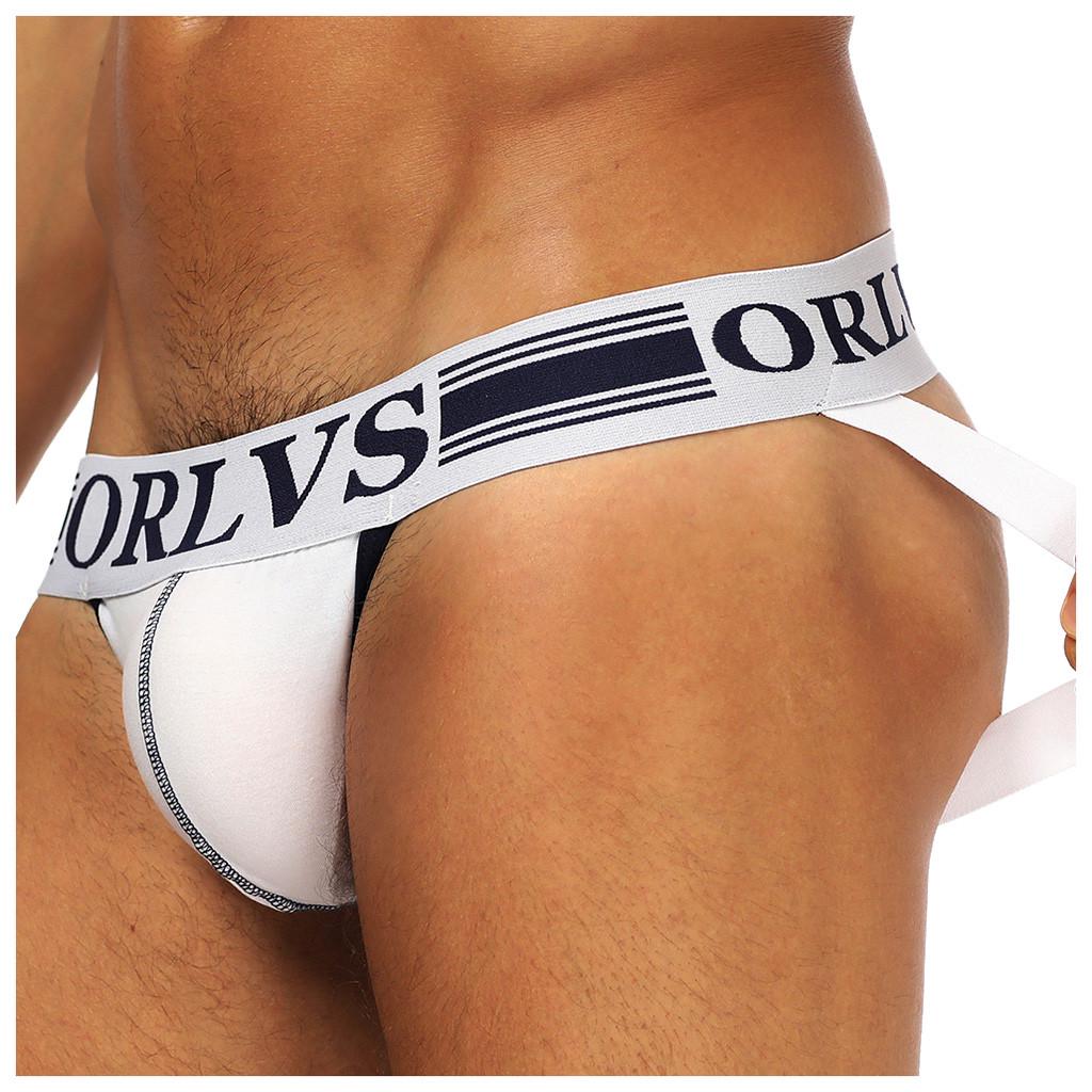 Männer Doppel Tanga Höschen Sexy Solide Kurze Tanga Atmungsaktive Unterhose