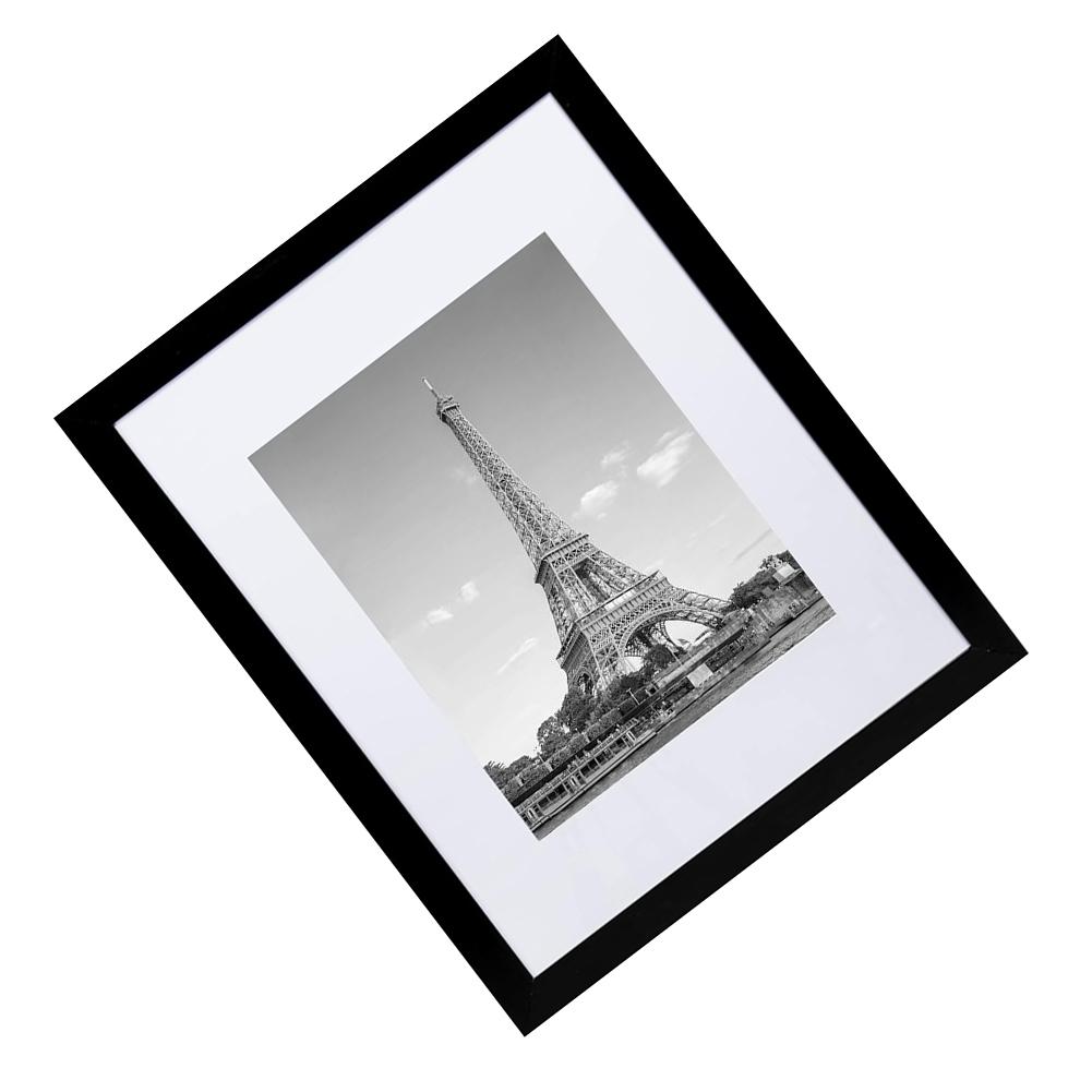 12 X 16 Inch Photo Frame with Cardboard Backing PVC Material Allowing Easy Horizontal or Vertical Photo Showcasing