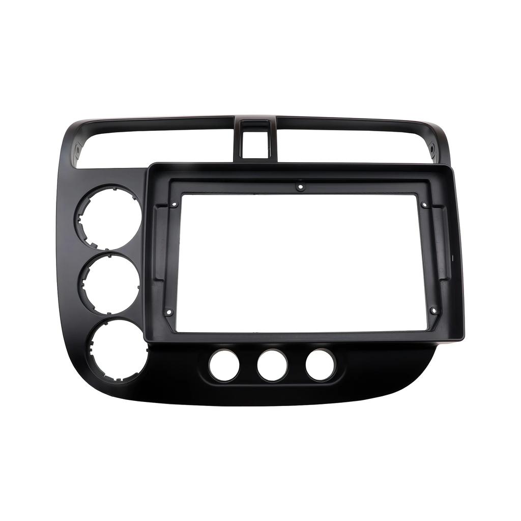 Für HONDA Civic 2001-2006 9 Zoll Auto-Radioblende Rahmen Dekoratives Panel Montage Auto-Innenzubehör