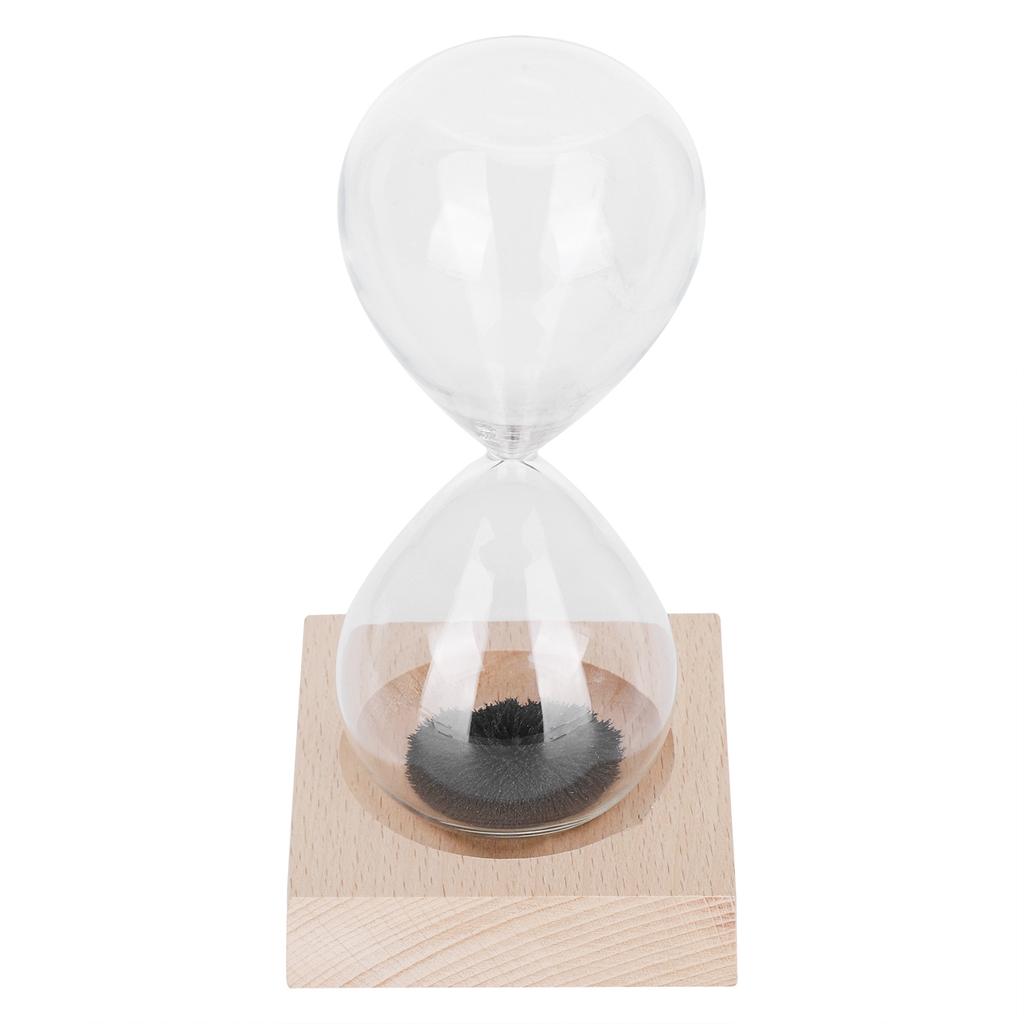 Magnetic Sand Clock Hourglass Sand Timer with Base for Home Decor Birthday Gift