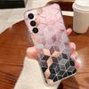 Geometry Marble Case For Samsung S26 Ultra S25 FE S24 S23 S22 Plus S21 A15 A25 A35 A55 A16 A26 A36 A56 A17 A37 A57 5G Clear TPU Soft Cover