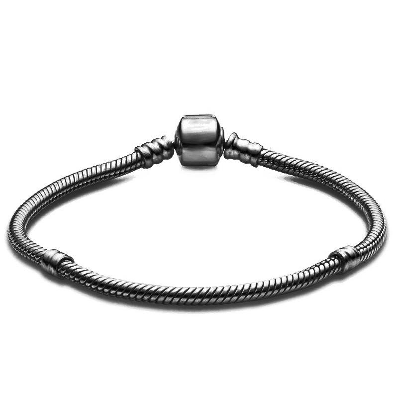 925 Silver Family Tree Eye Charm Bracelet Original DIY Fashion Jewelry for Women Gift Series