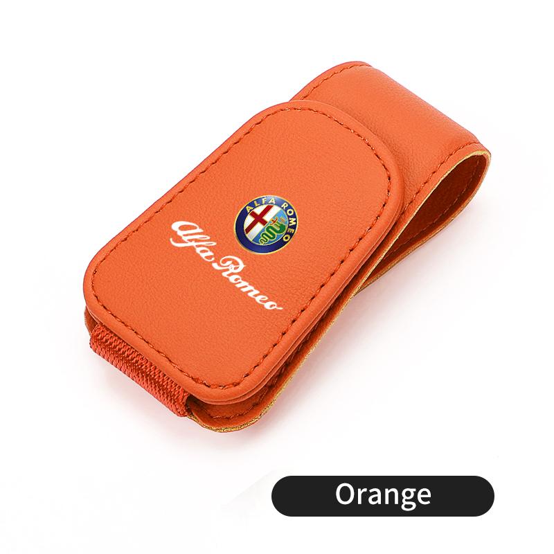 Dla Samochodu Alfa Romeo Uchwyt na Okulary Przeciwsłoneczne Magnetyczny Przenośny Klips do Kart z Biletami Akcesoria Samochodowe 159 Giulietta Giulia 147 Mito 156 159