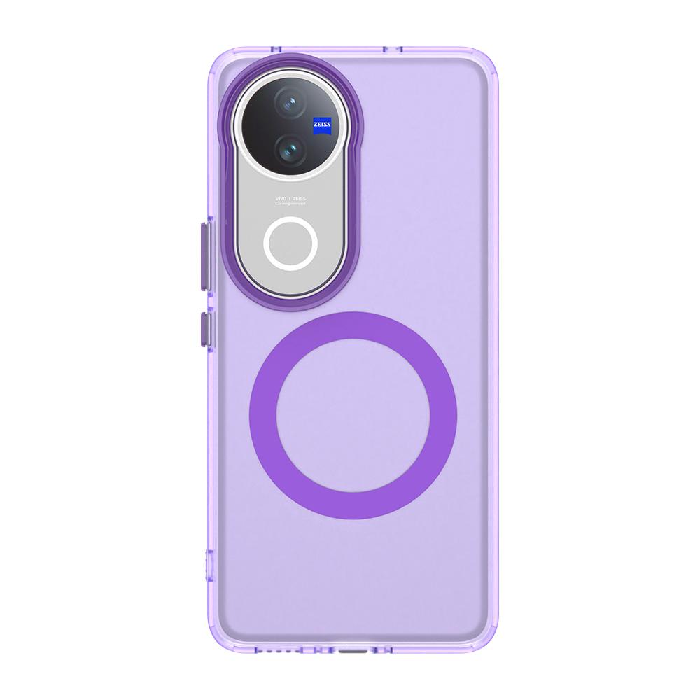 Magsafe Matte Phone Case For Vivo V50 5G Magnetic Wireless Charging For Vivo V50 Lite 5G Shockproof Back Cover