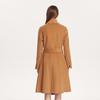 FivePlus French Style Belted Wool Coat