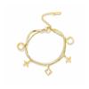 Stainless Steel Fashion Chain Waterproof Bracelet for Women's  Gift