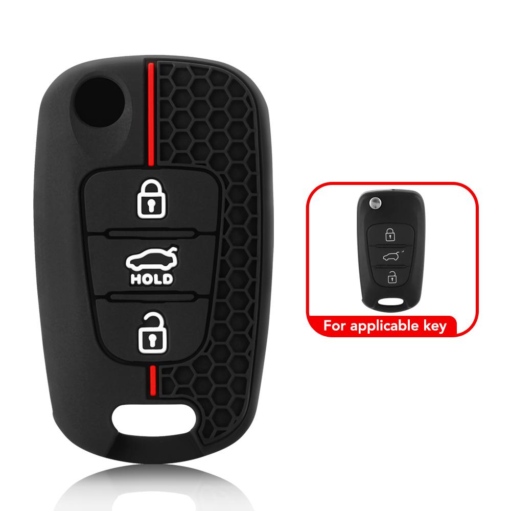 

Чехол-защита для ключа автомобиля для Hyundai Solaris i30 i35 Azera Elantra Santa Fe для Kia Rio Soul Sportage Carens Sorento Ceed