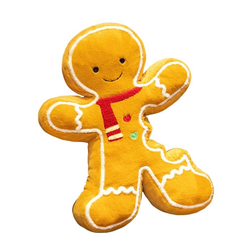 Christmas tree new fun gingerbread house gingerbread man doll plush gift doll decoration ornament activity