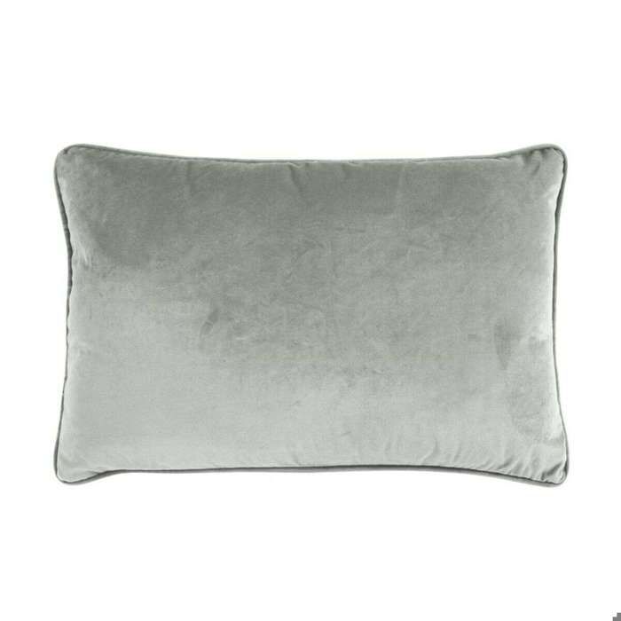 Light Grey Velvet Cushion 60x40