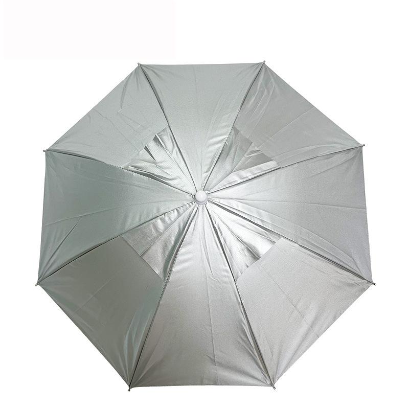 Przenośny Kapelusz Parasol Przeciwdeszczowy Unisex Składany Zewnętrzny Wędkarstwo Osłona Przeciwsłoneczna Wodoodporny Kemping Nakrycie Głowy Plażowe Kapelusze Wędkarski Kapelusz