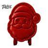 Baking Gifts for Enthusiasts Christmas Hand Press Pie Mold, Plastic Pastry Dough Neatly Cut Cookie Cutters DIY Holiday Treats
