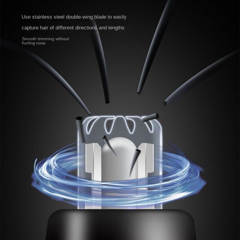 Перезаряжаемый портативный триммер для волос в носу — фото 8