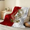 Standard De Lige Print Flannel Blanket, High quality Comfortable for All Seasons, Home Decor, Warmth and Comfort, Perfect for Christmas Gifts