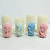 Statue Candle Mold for Making Candle Gypsum Ornaments Home Decorations DIY Craft,  3D Statue Candle Silicone Mold