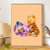 Disney Diamond Art Painting Kit Winnie the Pooh Friends Diamond Mosaic Pictures, Wall Art Crafts, Home Decor