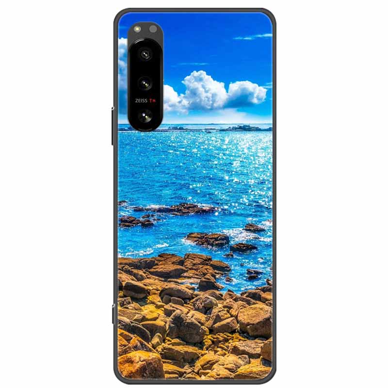 For Sony Xperia 5 III Case Soft TPU Cute Cats Silicone Protective Cover for Sony Xperia 5 II Phone Cases Xperia5 Cartoon Fundas