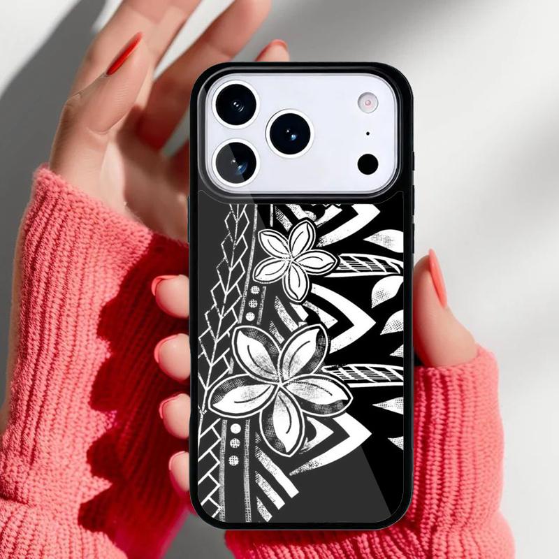 Maori Polynesian Samoan Tribal Phone Case for iPhone 17 16 15 14 13 Pro Max Back Cover for 12 11 Pro Coque