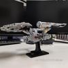 NEW USS Enterprise NCC-1701 Midi-Scale Space War Military MOC SpaceShip Battle Model Building Blocks DIY Assembly Brick Toy Gift
