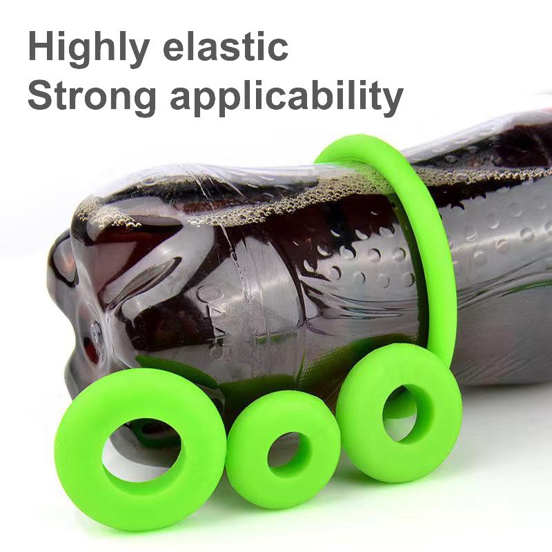 10Pcs Retaining Protector Fishing Pole Anti-Slip Stopper Fish Rod Stand Stop Silicone Ring Anti-Skid Hand Rod Stopper Clip