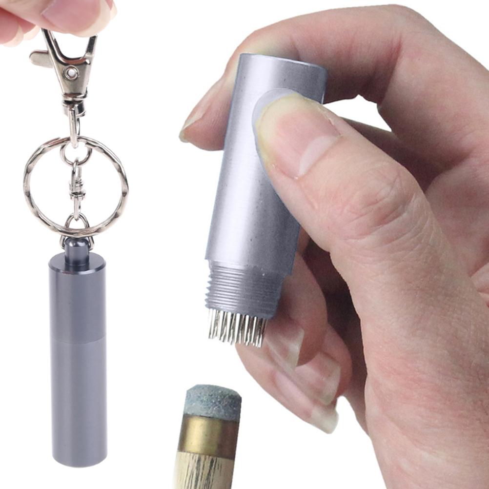 Billiard Cue Tip Shaper with Keychain Stick Pick Pricker Cue Tip Stick Accessories