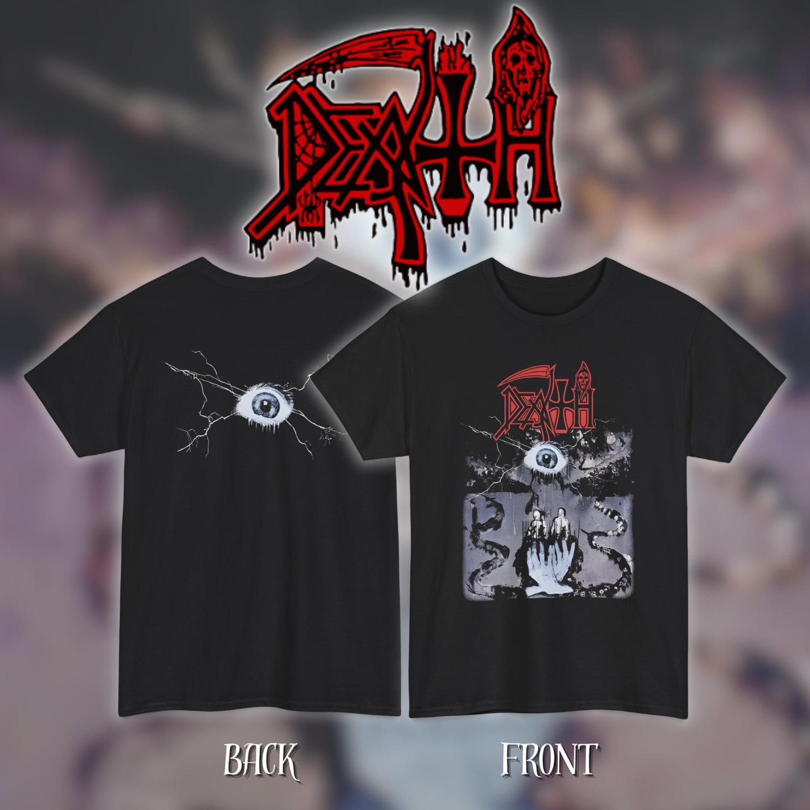 Death - Symbolic | Gildan Heavy Cotton Tee | Size- S, M, L, XL, 2-3 XL L