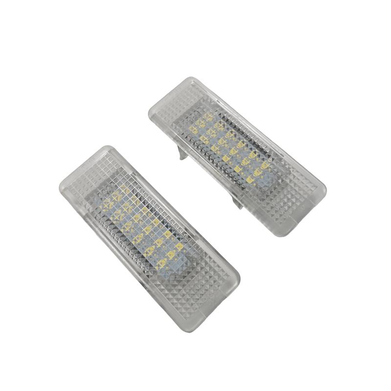 Pour BMW Série 5 X5 E53 Z8 E52 E39 1995-2003 2 Pièces LED Courtoisie Sous Porte Espace aux Pieds Coffre Lampe Intérieure Accessoires Voiture