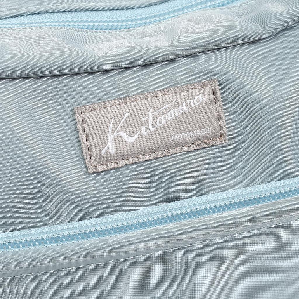 Umhängetasche Saxophon Beige 25521 [Kitamura] R-0740 Damen Blau/Sand [Blau]