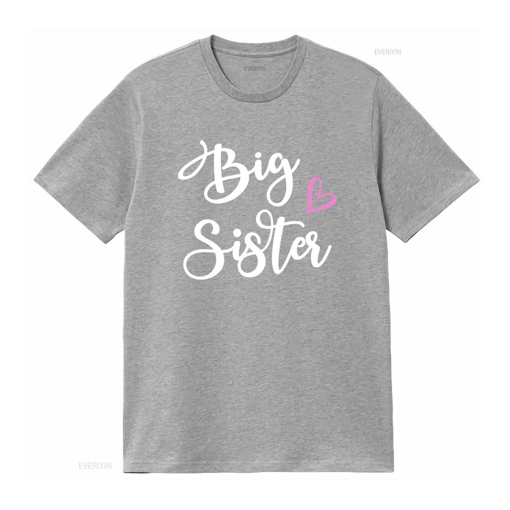 MISS POPULAR Big Sister T Shirt for Sis Announcement Promoted To Everyday Wear Toddler Girl Sizes Vintage Washed Graphic