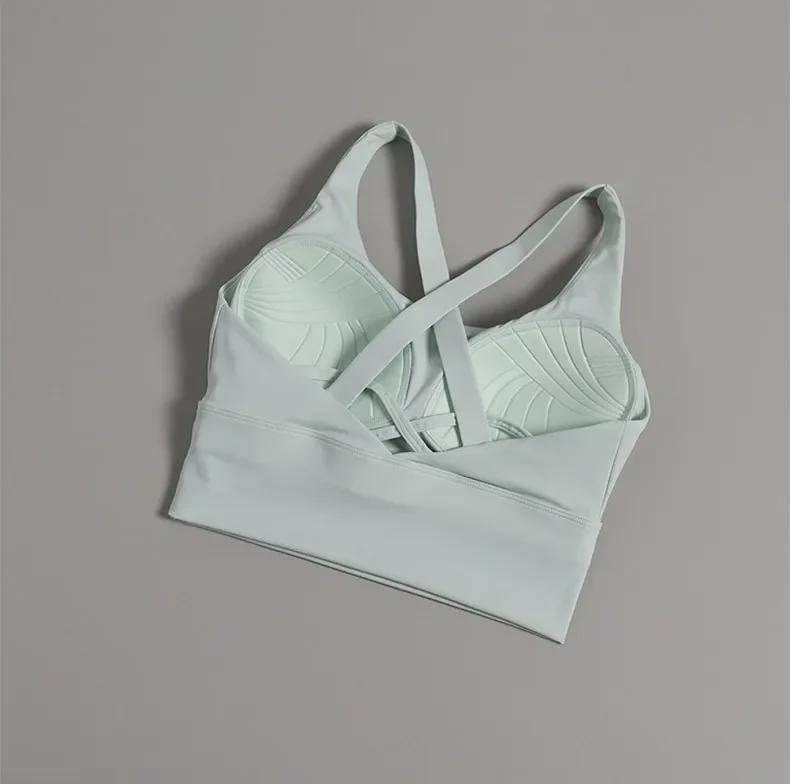 Sutien sport pentru femei cu suport fix pentru piept - Ideal pentru alergare, yoga și fitness