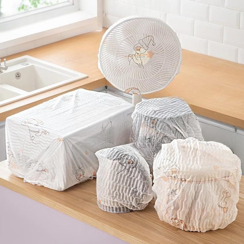 Disposable Air Conditioner Dust Cover, Microwave Oven Rice Cooker Fan Storage Cover, Universal Dust-proof Cover for Household Appliances
