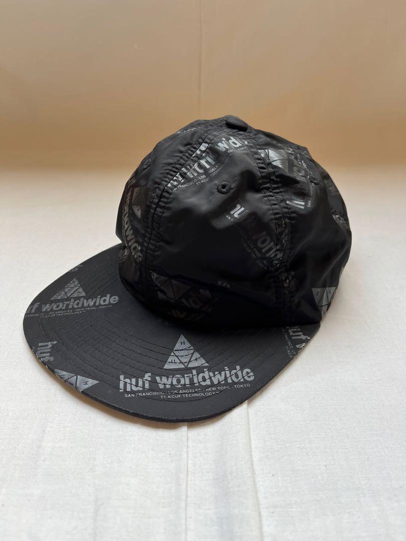 

[USED] Vintage HUF nylon cap, snapback, all-over print cap, street style