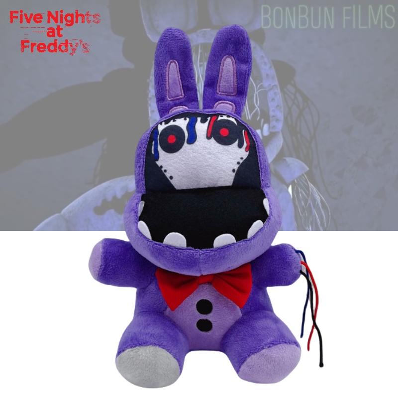 Cute Fnaf Series Midnight Bear Skeleton Purple Rabbit Plush Toy Animal Category