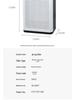 Smart Air Purifier with Negative Ions, Formaldehyde and Smoke Removal, Activated Carbon for Pet-Friendly Homes.