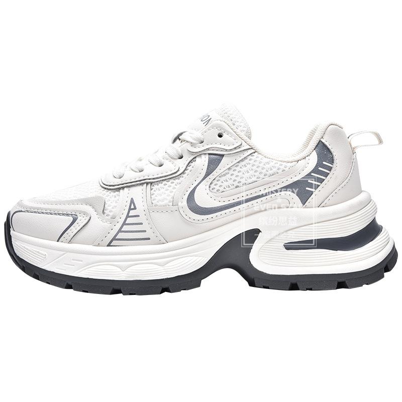 Spring New Beige Platform Dad Shoes Casual Sneakers 1538 New Color