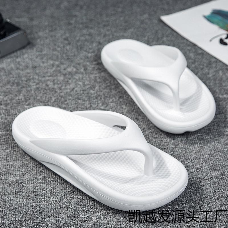 Large size slippers summer men's flip-flops couple high elastic beach cool slippers