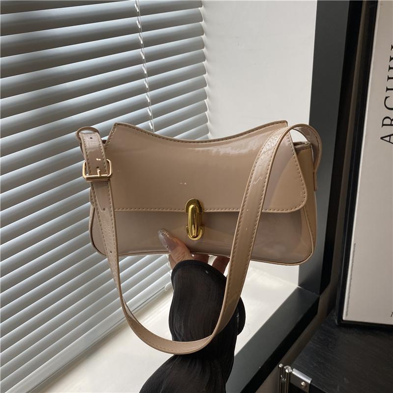 Underarm bag women's autumn new high-end retro saddle bag popular shoulder messenger bag