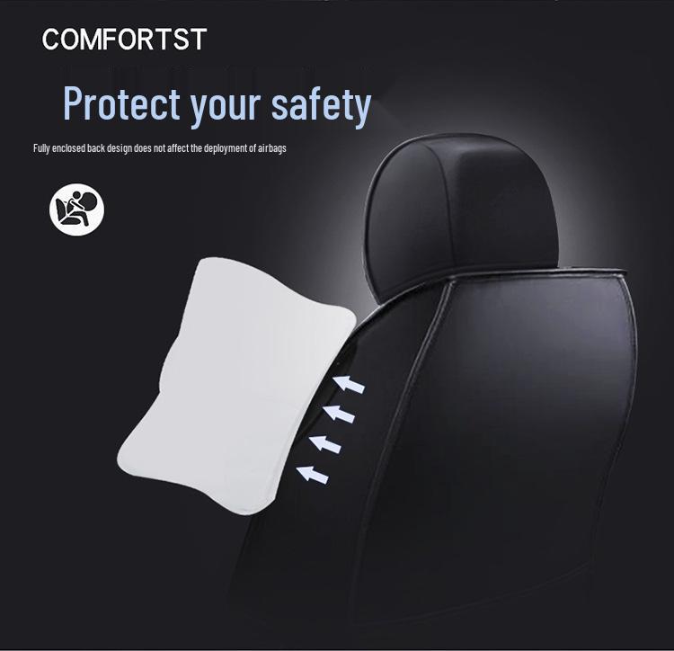 Universal Four Seasons Full Wrap Car Seat Cushion – Fashionable Cartoon Design
