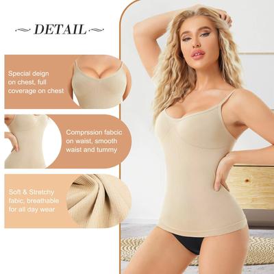 Camisola larga moldeadora y encogible para mujer, ropa moldeadora sin costuras