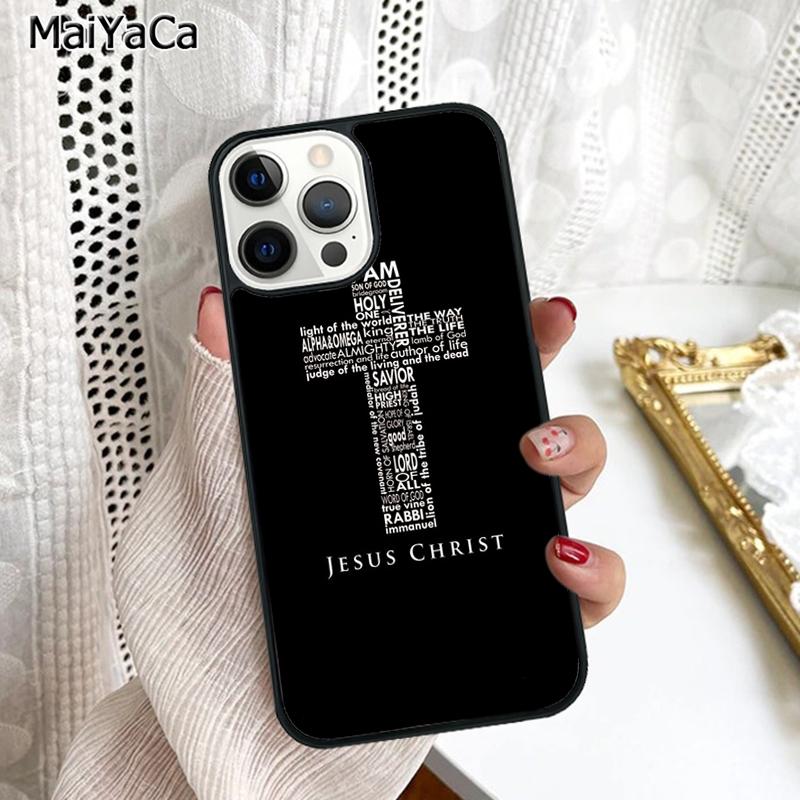 Bible Jesus Christ Christian Quotes Phone Case Cover For iPhone 17 Air 16 16e 15 Plus 11 12 13 14 Pro Max Coque