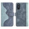 For OnePlus Nord CE4 Lite 5G/Oppo K12x 5G (China) Phone Case Splicing Color Leather Wallet Cover