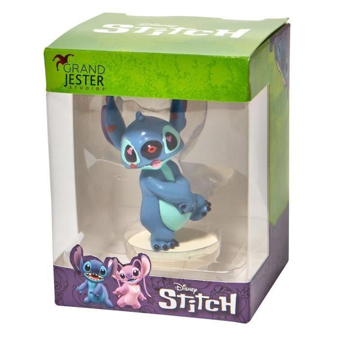 Figurine Disney - ENESCO - Stitch Et Angel : Stitch Avec Bisous Sur Le Visage