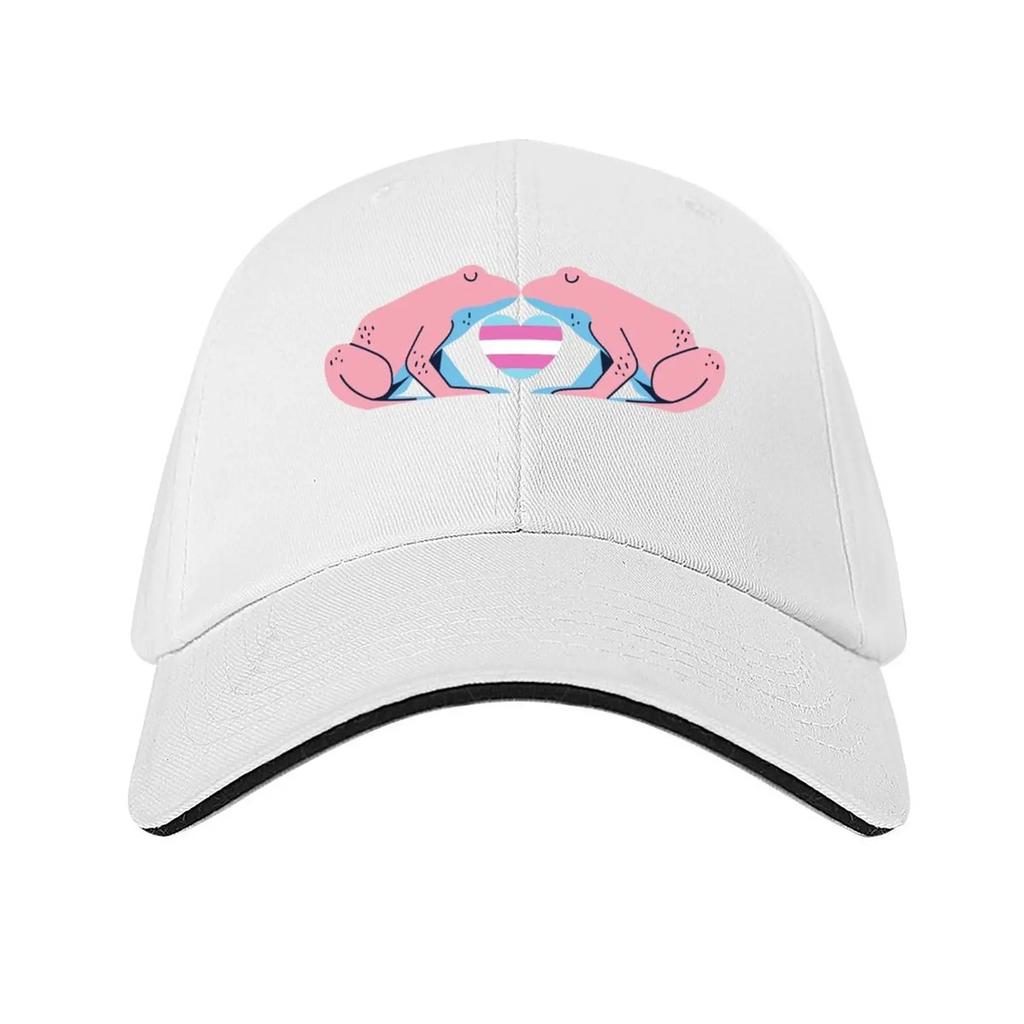 Trans Froggos Baseball Cap sun hat Fishing cap Icon Hood Sun Hats For Women Mens