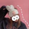 Shading Eyepatch Comfortable Plush Sleeping Mask 2Pcs with Rabbit Ears