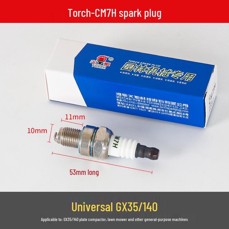 Bujii și duze 168F/190F pentru motoare de drujbă, generator și mașină de tuns iarba