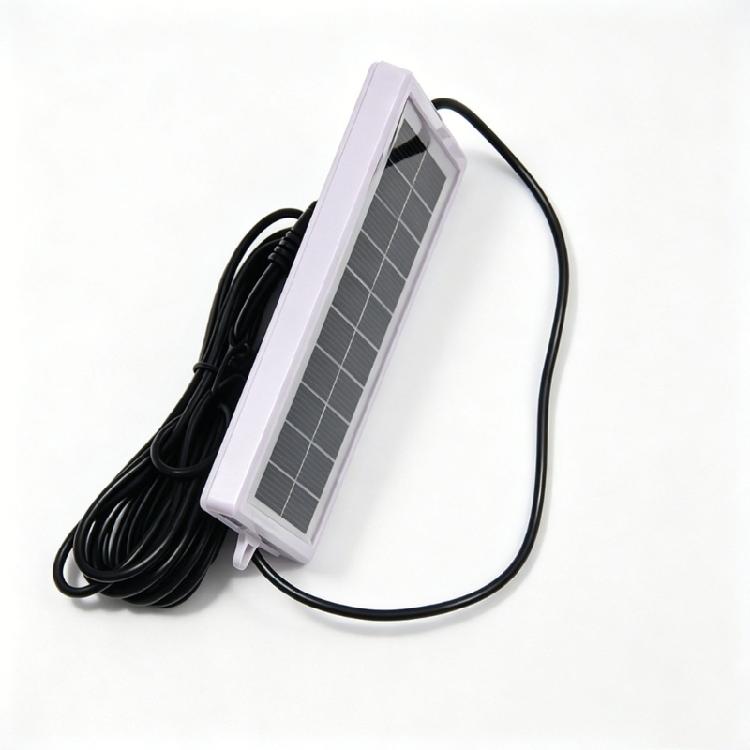 5V 1W Solar Cell Charging Solar Panel 300CM Cable For Camping Hiking Travel Device Power Supply