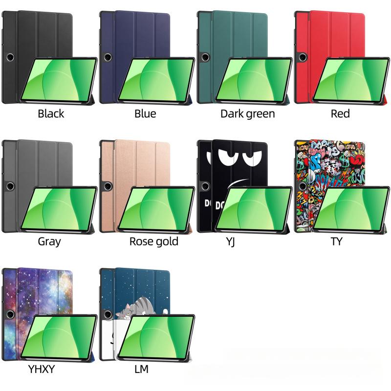 Tablet Case For OPPO Pad SE 11inch Tri-Fold with Stand Anti-drop Protective Cover